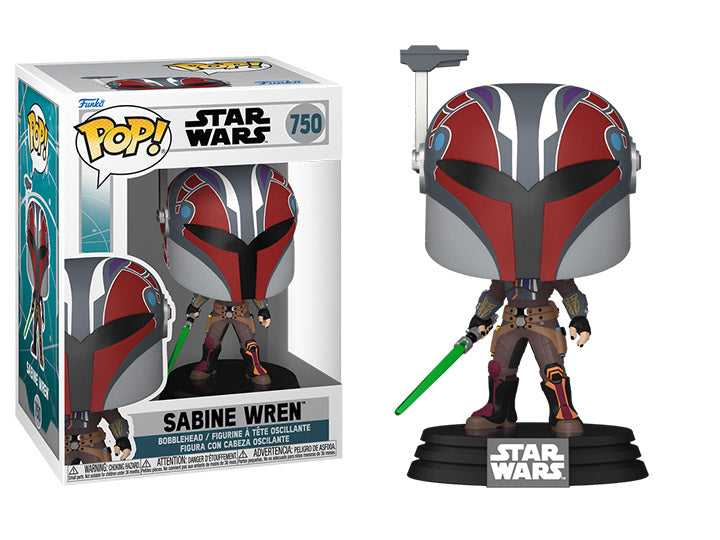 Funko Pop! Star Wars: Ahsoka - Sabine Wren with Lightsaber #750