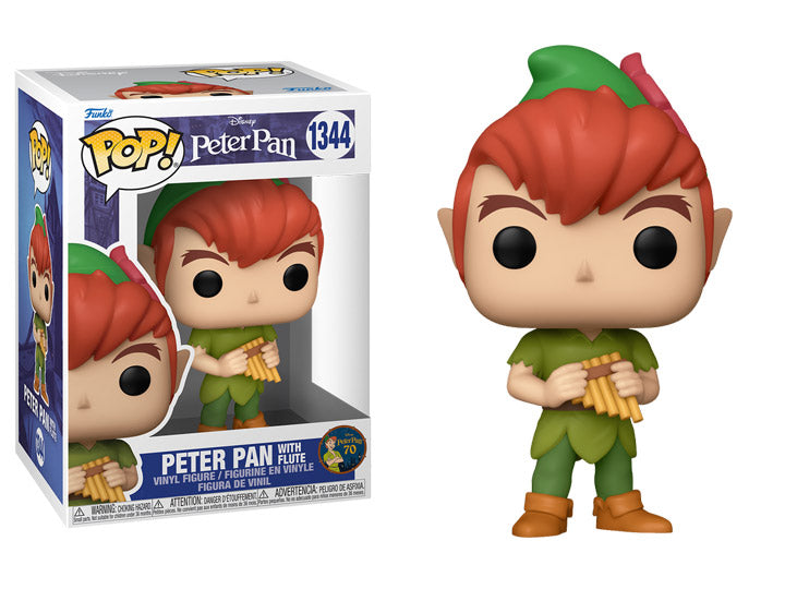 Funko Pop Peter Pan 70th Anniversary Peter Pan with Flute sold by