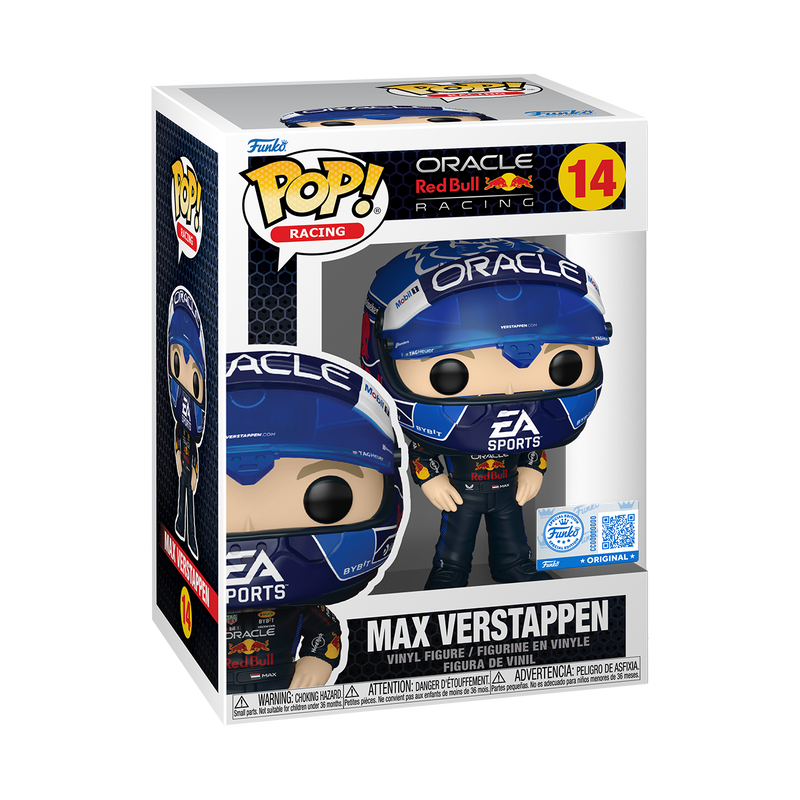 Funko Oracle Red Bull Racing Pop! Max Verstappen with USA Helmet Funko Oracle Red Bull Racing Pop! Max Verstappen with USA Helmet