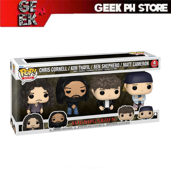 Funko Pop Rocks Soundgarden 4 pack sold by Geek PH – GeekPH Store