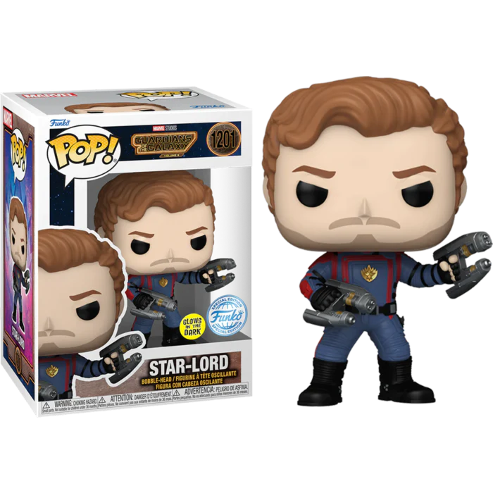 Funko Pop Marvel Guardians of the Galaxy Volume Star-Lord Glow in the Dark Special Edition Exclusive sold by Geek PH Store
