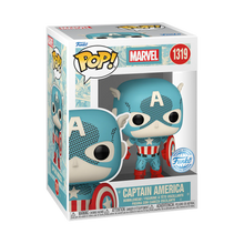 Load image into Gallery viewer, Funko POP Marvel: D100 - Retro Reimagined Captain America Special Edition Exclusive sold by Geek PH Store