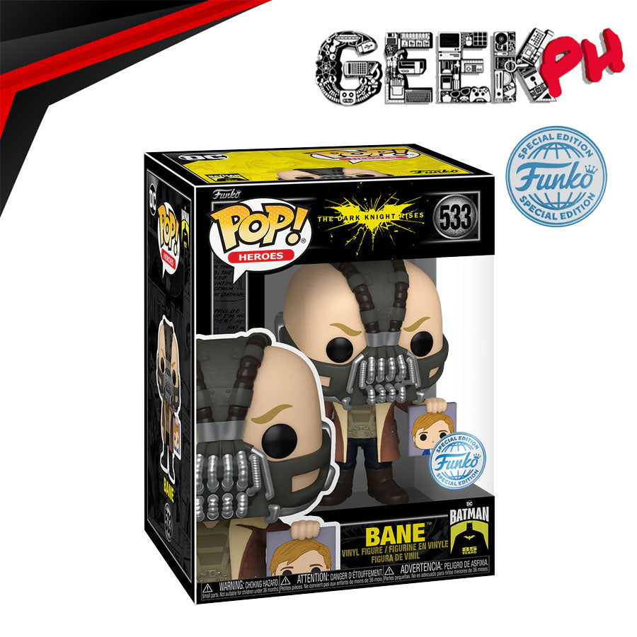 Funko POP Movies Batman The Dark Knight Rises Bane Special Edition Exclusive