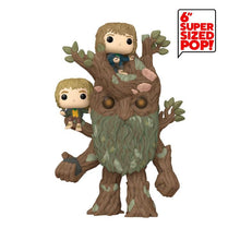 Load image into Gallery viewer, Funko Pop! Movies: Super Sized 6" The Lord of the Rings - Treebeard with Merry & Pippin sold by Geek PH