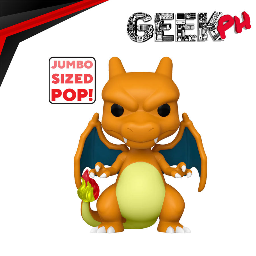 Funko POP Jumbo: Pokemon- Charizard (EMEA) sold by Geek PH – GeekPH Store