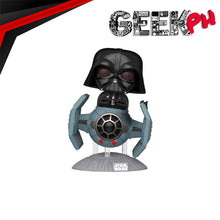 Load image into Gallery viewer, Funko Pop! Rides Deluxe: Star Wars: Dark Side - Darth Vader with TIE Advanced x1 Starfighter sold by Geek PH