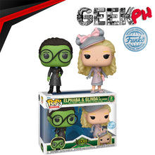 Load image into Gallery viewer, Funko POP Movies Wicked Elphaba and Glinda in Shiz Uniform 2 pack Special Edition Exclusive sold by Geek PH