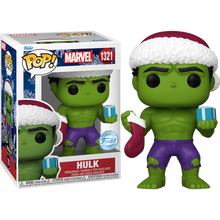 Load image into Gallery viewer, Funko POP Marvel: Holiday Green Hulk Special Edition Exclusive sold by Geek PH