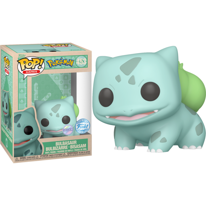 Funko Pop! Pokemon Bulbasaur (Pastel) #453 Special Edition Exclusive sold by Geek PH