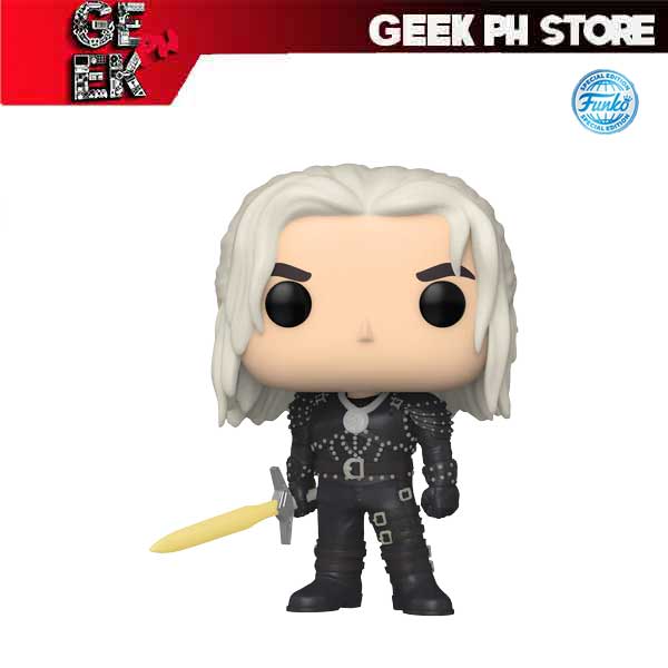 Funko POP Television Witcher S2 Geralt with Sword Glow in the Dark Special Edition Exclusive sold by Geek PH