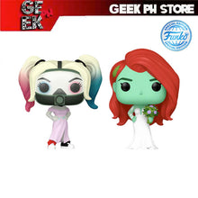 Load image into Gallery viewer, Funko Pop Harley Quinn and Poison Ivy Wedding 2-pack Special Edition Exclusive sold by Geek PH