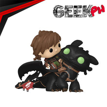Load image into Gallery viewer, Funko Pop! Rides Deluxe: How To Train Your Dragon - Hiccup with Toothless sold by Geek PH