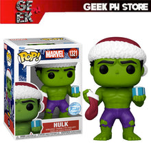 Load image into Gallery viewer, Funko POP Marvel: Holiday Green Hulk Special Edition Exclusive sold by Geek PH