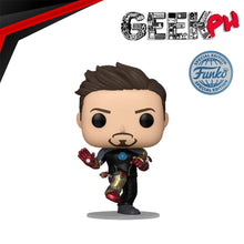 Load image into Gallery viewer, Funko Pop Iron Man 3 Tony Stark Suit-Up Glow-in-the-Dark Special Edition Exclusive sold by Geek PH