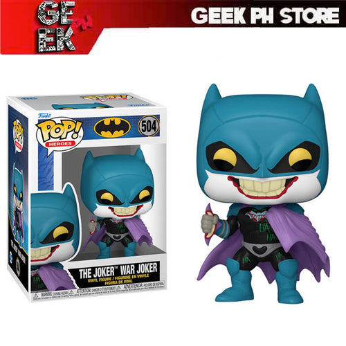 Funko Pop! Heroes: DC Comics - Batman War Zone The Joker War Joker sold by Geek PH