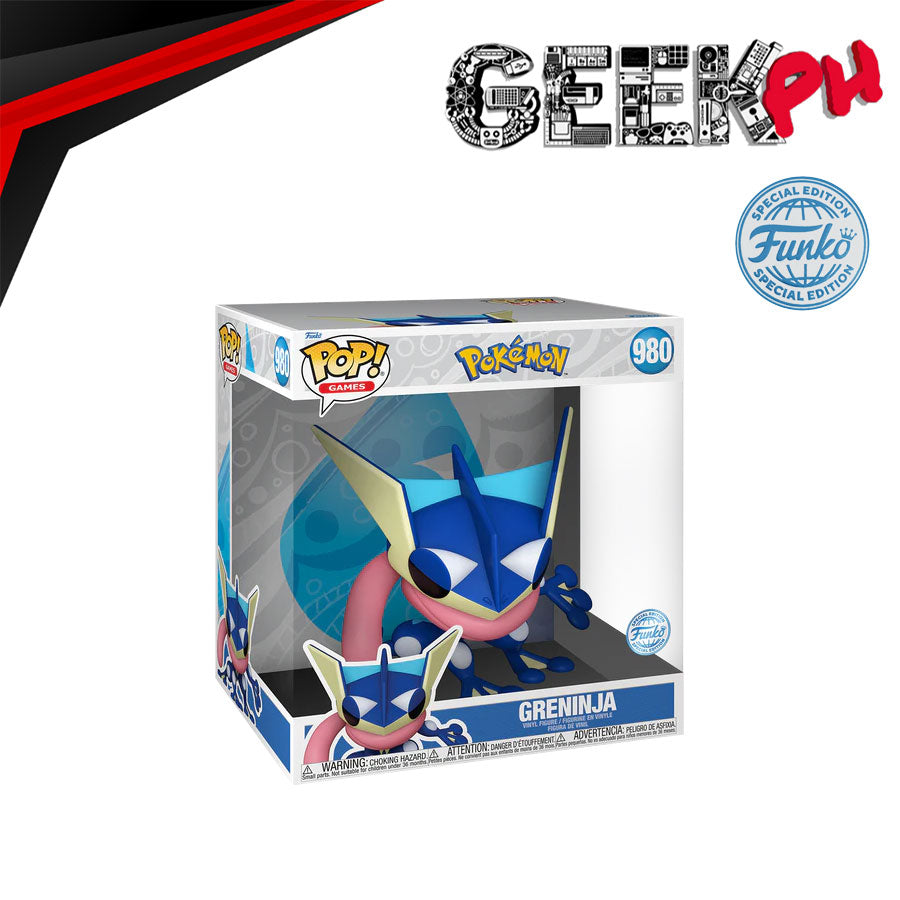 Funko POP Jumbo: Pokemon- Greninja Special Edition Exclusive sold by Geek PH