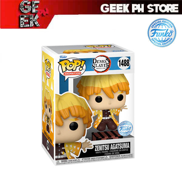 Geek PH - NOW AVAILABLE FOR PRE ORDER WWW.GEEKPHSTORE.COM Funko POP  Animation: Demon Slayer - Zenitsu (Kneeling) Special Edition Exclusive (  Pre Order Reservation ) Geek PH VIP Php 788 Pre Order