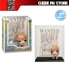Load image into Gallery viewer, Funko POP Display Case: One Piece - Ace (Wanted poster) Special Edition Exclusive sold by Geek PH