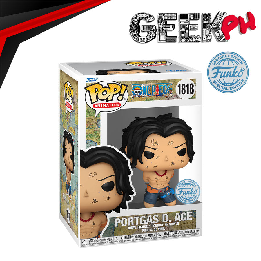 Funko Pop Ace One Piece Album 05 - Figurine Exclusive Hot Topic