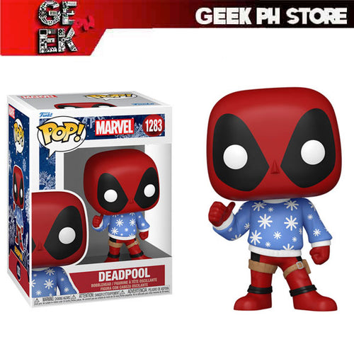 Funko Pop! Marvel: Holiday - Deadpool (Sweater) sold by Geek PH