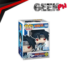 Load image into Gallery viewer, Funko Naruto Sasuke Uchiha (Chidori) Glow-in-the-Dark Funko Pop! Vinyl Figure #1969 Exclusive sold by Geek PH