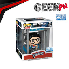 Load image into Gallery viewer, Funko Pop! Vinyl DC Comics - Superman in Phone Booth Pop! Deluxe sold by Geek PH