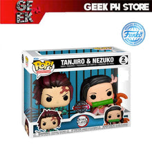 Load image into Gallery viewer, Funko POP Animation: Demon Slayer - Tanjiro & Nezuko 2 pack Special Edition Exclusive sold by Geek PH