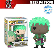 Load image into Gallery viewer, Funko POP Animation One Piece Roronoa Zoro Glow in the Dark Special Edition Exclusive sold by Geek PH