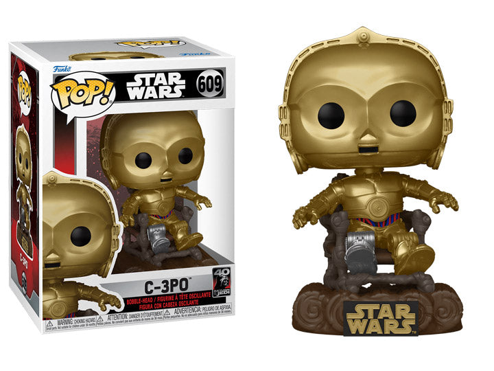 Funko Pop Star Wars: Return of the Jedi 40th Anniversary C-3P0 in