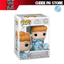 Load image into Gallery viewer, Funko Pop Disney 100th - Cinderella Diamond Glitter Special Edition Exclusive  sold by Geek PH Store