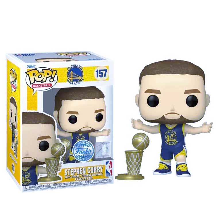 Funko POP! Basketball: NBA - Stephen Curry with Trophy #157 Special Edition  Exclusive sold by Geek PH Store