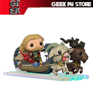 Funko Pop Deluxe Thor: Love and Thunder Thor, Toothgnasher, and Toothgrinder Goat Boat sold by Geek PH Store
