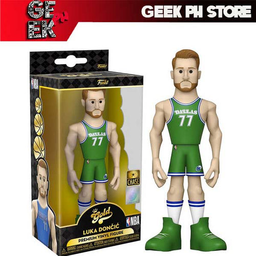 CHASE Funko Gold NBA Mavericks Luka Doncic 5-Inch Vinyl Gold Figure sold by Geek PH Store