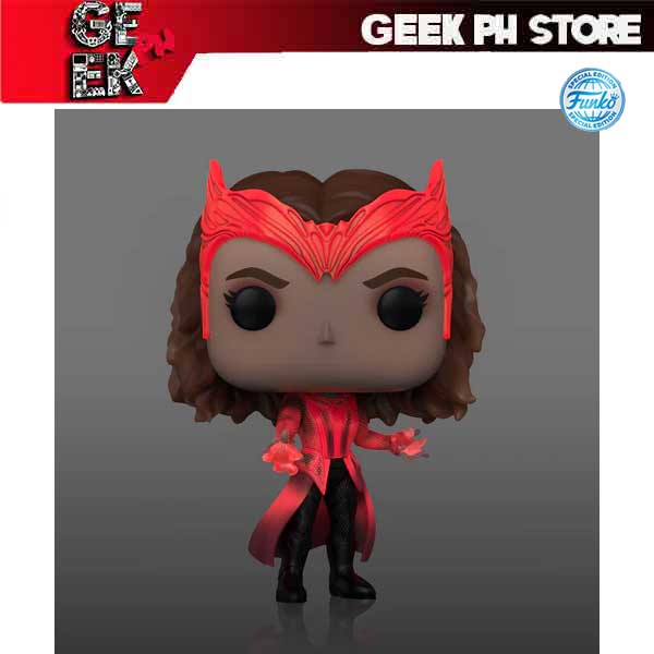 Funko Pop ! Marvel Wanda Vision - Scarlet Witch # 823 Glows Inthe Dark Entertainment Earth Exclusive Funko Pop ! Marvel Wanda Vision - Scarlet Witch # 823 Glows Inthe Dark Entertainment Earth Exclusive