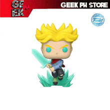 Load image into Gallery viewer, Funko Pop Dragon Ball Super Super Saiyan Trunks with Sword Glow in the Dark Special Edition Exclusive sold by Geek PH Store