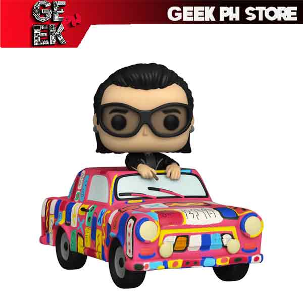 Funko Pop Deluxe U2 Zoo TV Bono with Achtung Baby Car sold by Geek