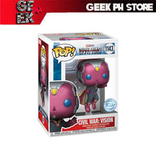 Load image into Gallery viewer, Funko POP! Marvel: Captain America: Civil War – Vision Special Edition Exclusive sold by Geek PH Store