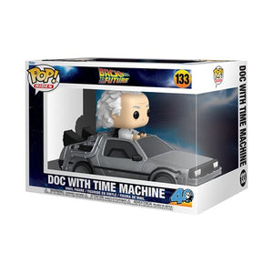 Funko Back to the Future 40th Anniversary Doc with Time Machine Deluxe Funko Pop! Ride sold by Geek PH