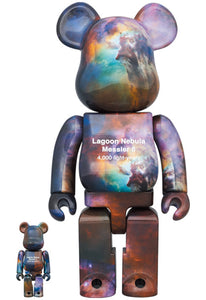 Medicom BE@RBRICK HUBBLE SPACE TELESCOPE Lagoon Nebula (Messier 8) 100%&400% sold by Geek PH