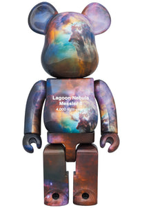 Medicom BE@RBRICK HUBBLE SPACE TELESCOPE Lagoon Nebula (Messier 8) 100%&400% sold by Geek PH