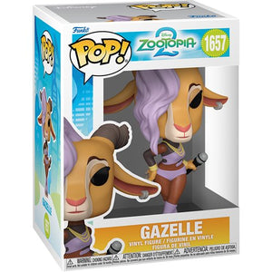 Funko Zootopia 2 Gazelle Funko Pop! Vinyl Figure #1657 sold by Geek PH