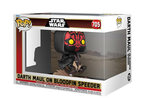 Funko Pop! Rides Super Deluxe: Star Wars: The Phantom Menace 25th Anniversary Darth Maul on Bloodfin Speeder sold by Geek PH