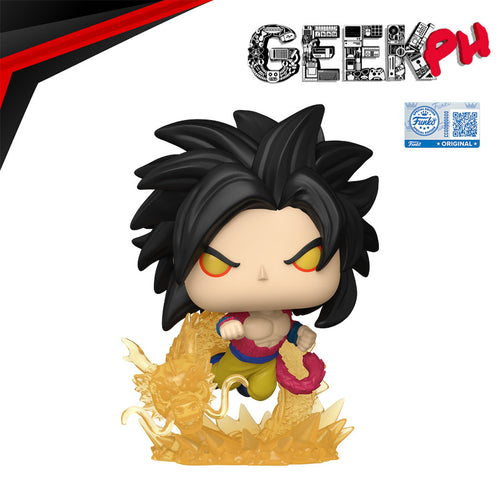 Funko Pop! Dragon Ball Pop! Plus Super Saiyan 4 Goku (Dragon Fist) Exclusive 2077 Sold by Geek PH