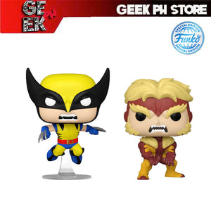 Funko POP Marvel: Wolverine 50th- Wolverine / Sabretooth 2 pack Special Edition Exclusive sold by Geek PH