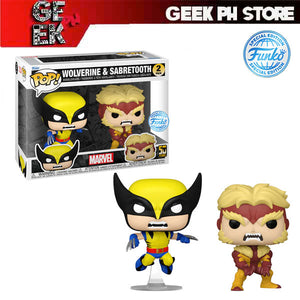 Funko POP Marvel: Wolverine 50th- Wolverine / Sabretooth 2 pack Special Edition Exclusive sold by Geek PH