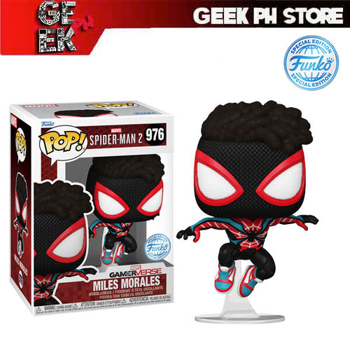 Funko POP Games: Spider-Man 2- Miles Morales Evolved Suit Special Edition Exclusive sold by Geek PH
