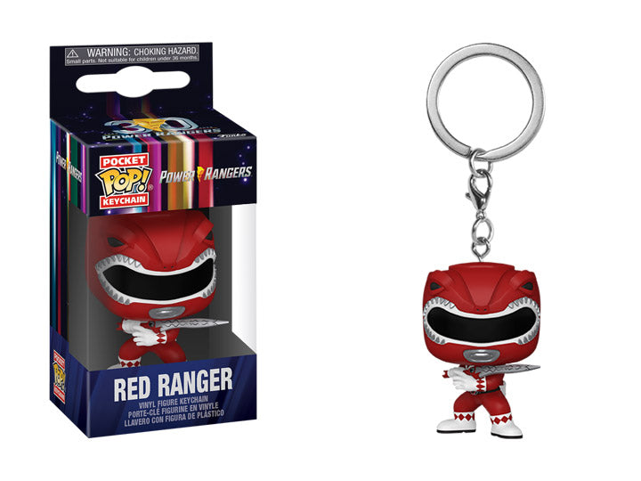 Funko Pocket Pop! Keychain: Mighty Morphin Power Rangers 30th Annivers ...