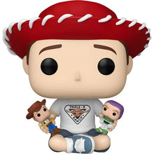 Load image into Gallery viewer, Funko Toy Story 30th Anniversary Andy with Buzz Lightyear and Woody Funko Pop! Vinyl Figure #1596 sold by Geek PH