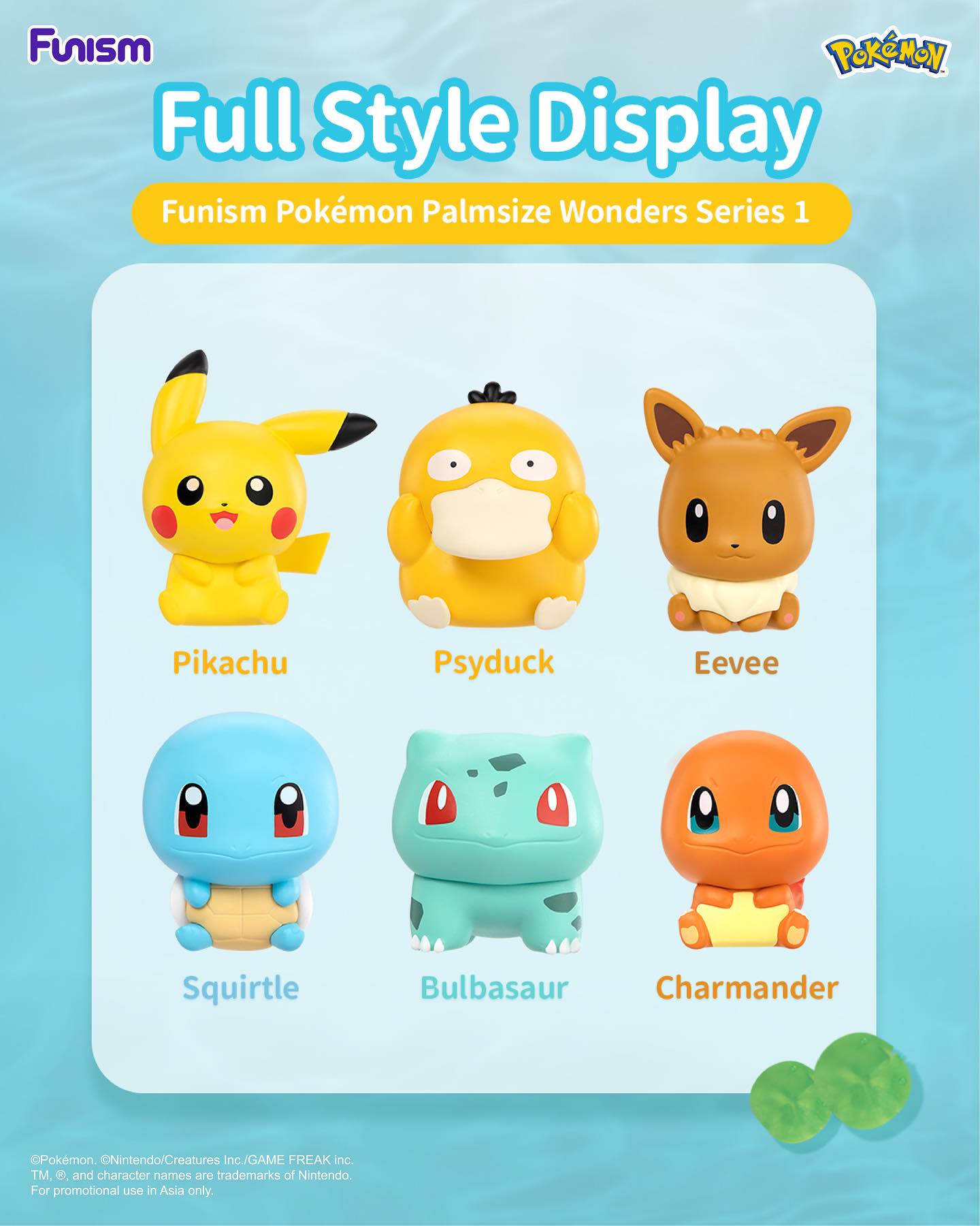 Funism Starters Funism Pokemon Palmsize Wonder Series 1 – GeekPH Store
