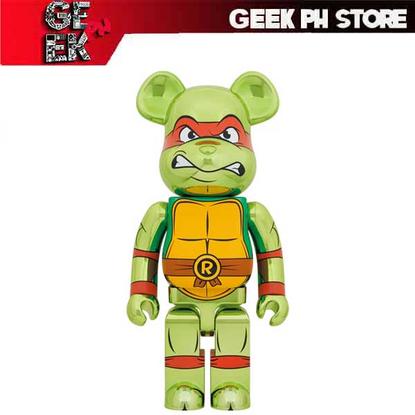 Medicom BE@RBRICK RAPHAEL CHROME Ver. 1000% sold by Geek PH